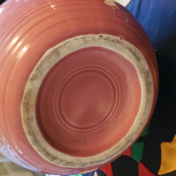 Vintage Homer Laughlin Harlequin Original Rose Color Pitcher - Picture 8 of 16